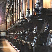 Carved Choir Stalls in Beverley Minster- � Nash Ford Publishing