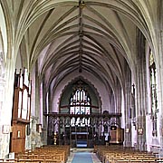 Interior of Crowland Abbey - � Nash Ford Publishing