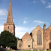 Ledbury Church in Herefordshire