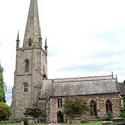Ross-on-Wye Church in Herefordshire