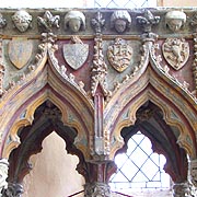 Shrine of St. Edburga of Bicester in Stanton Harcourt Church