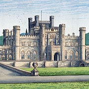 Antique Print of Lowther Castle (Westmorland)