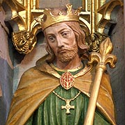 Statue of King Athelstan - � Nash Ford Publishing