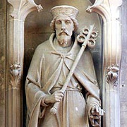 Statue of King Cenwulf of Mercia - � Nash Ford Publishing