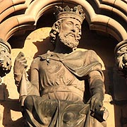 Statue of King Edgar - � Nash Ford Publishing