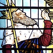 Stained Glass Window of King Edward the Confessor - � Nash Ford Publishing