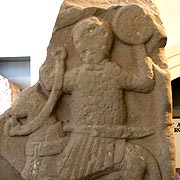 Contemporary Sculpture of King Ethelbald of Mercia - � Nash Ford Publishing